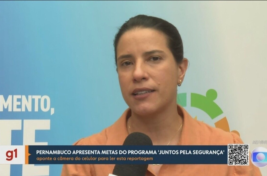  Com dois meses de atraso, PE apresenta metas do Juntos Pela Segurança e promete reduzir crimes em 30% até 2026 – G1